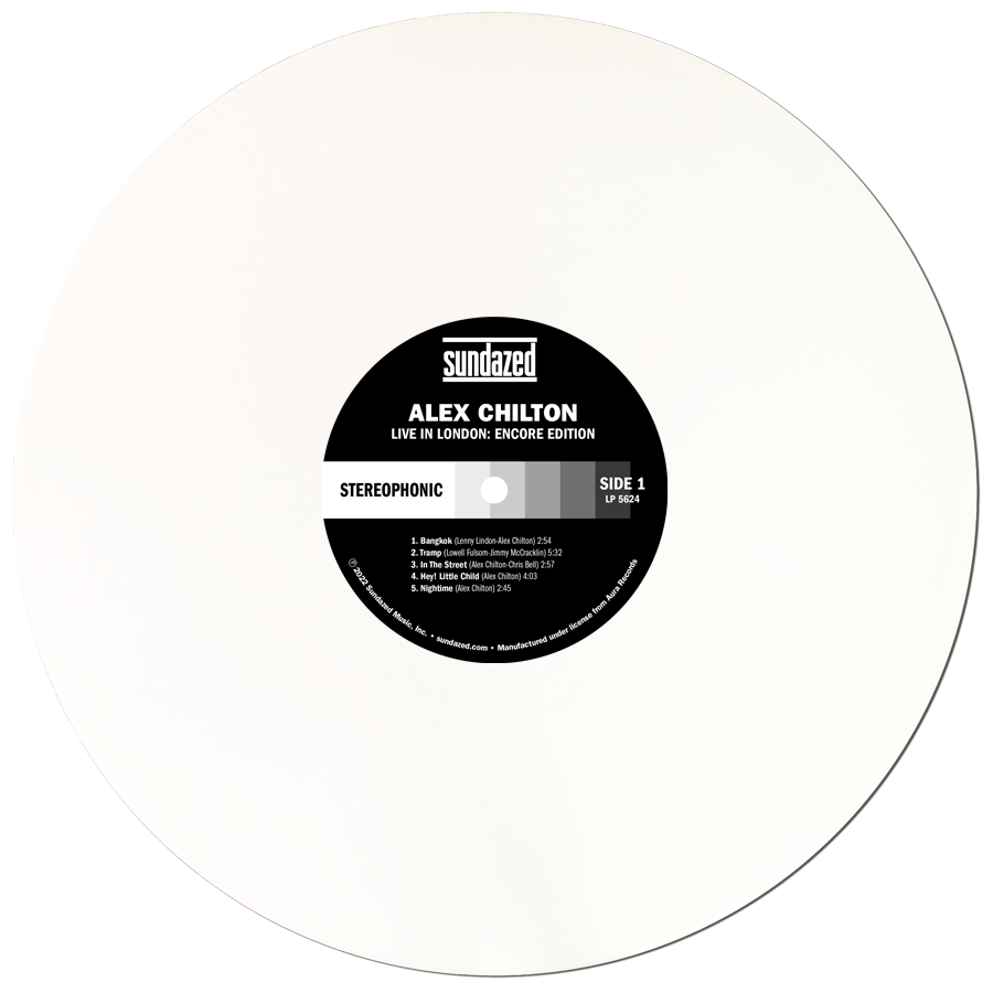 Alex Chilton - Live In London: Encore Edition - White Vinyl 2LP