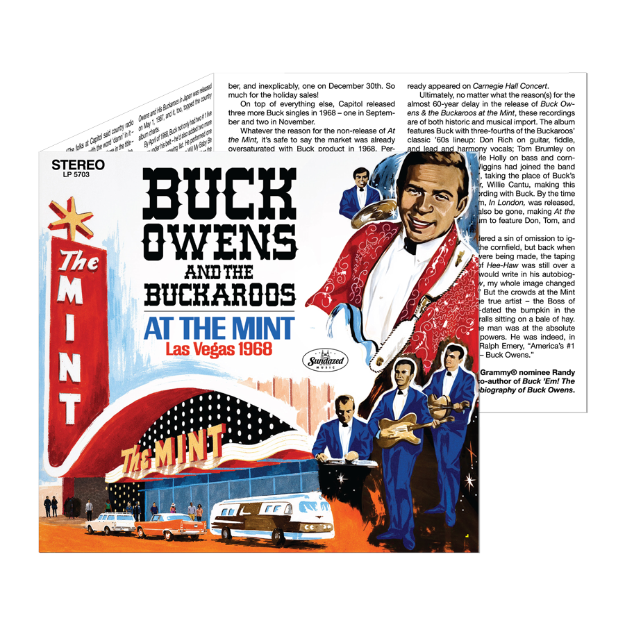 Owens, Buck and His Buckaroos - On The Bandstand - LP