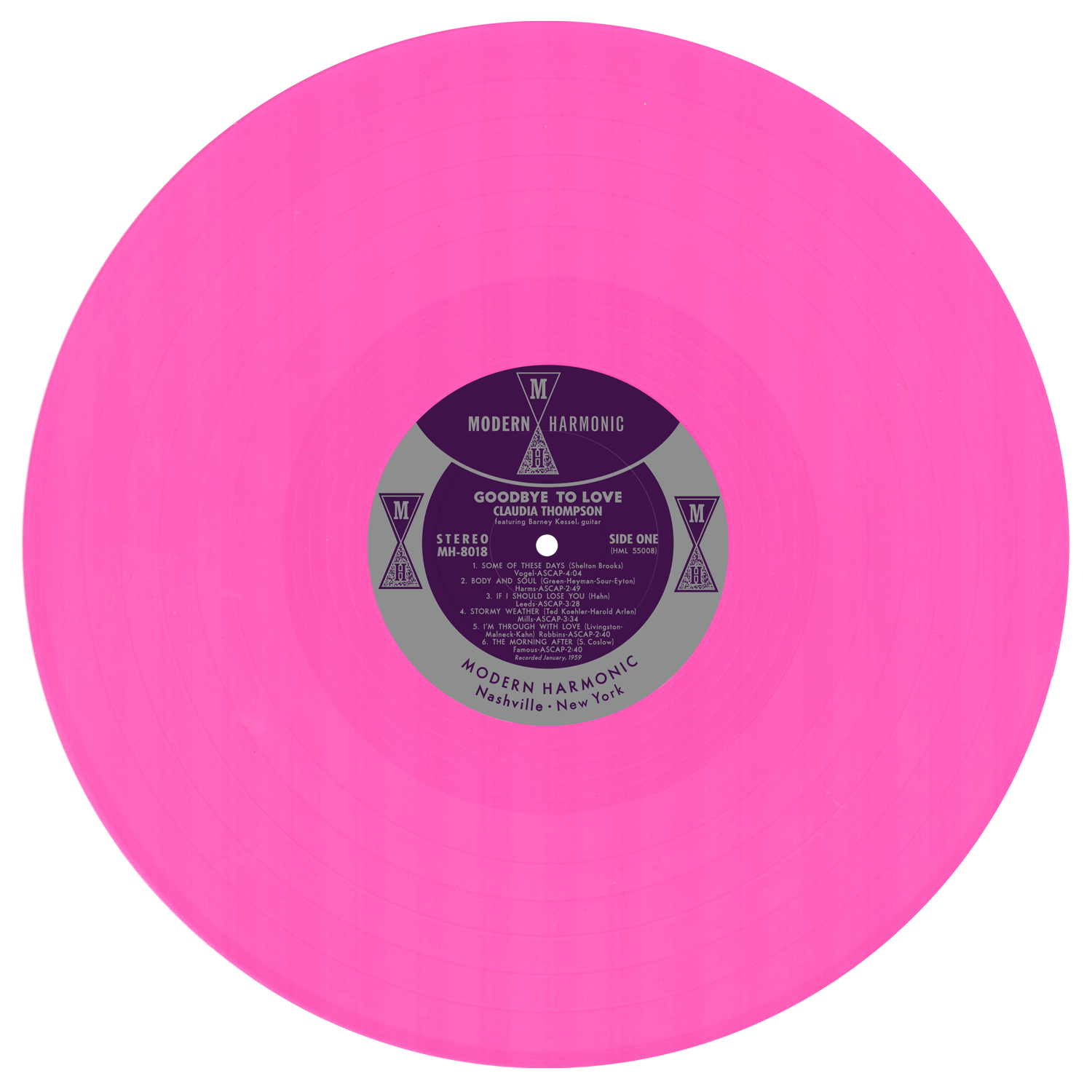 Thompson, Claudia - Goodbye To Love - Pink Vinyl LP - Vinyl Me Please Exclusive - LP-MH-8235VMP