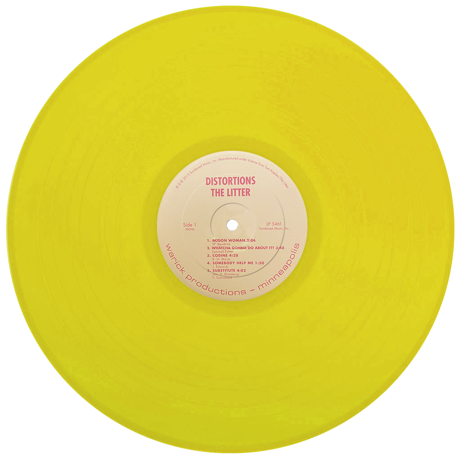 The Litter Distortions LP モノラル盤 Distortions | The Litter