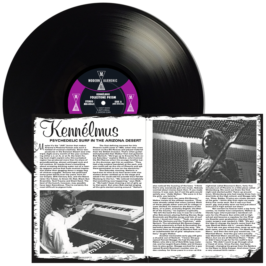 Kennélmus - Folkstone Prism - Black Vinyl LP - LP-MH-8065