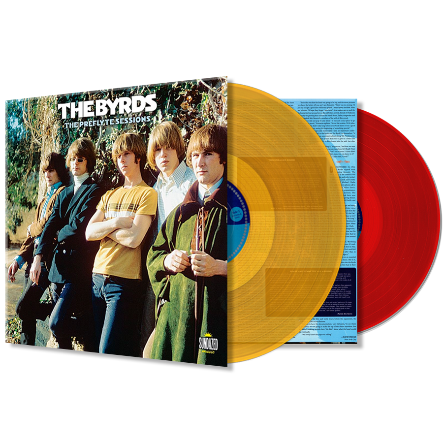 Byrds, The - The Preflyte Sessions LIMITED EDITION COLORED VINYL 2-LP Set