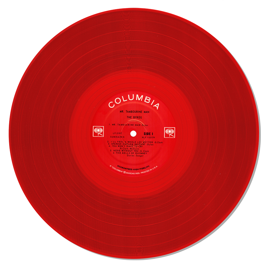 The Byrds - Mr. Tambourine Man MONO - COLORED VINYL LP