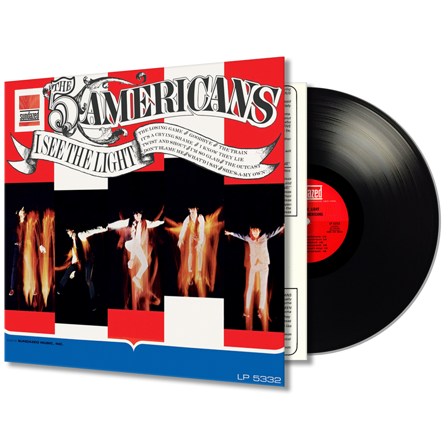 Five Americans, The - I See the Light -LIMITED EDITION MONO- LP