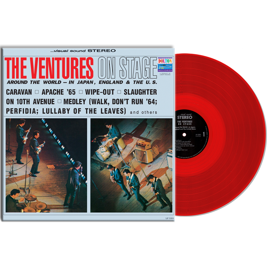 Ventures, The - The Ventures On Stage LIMITED EDITION Colored Vinyl LP