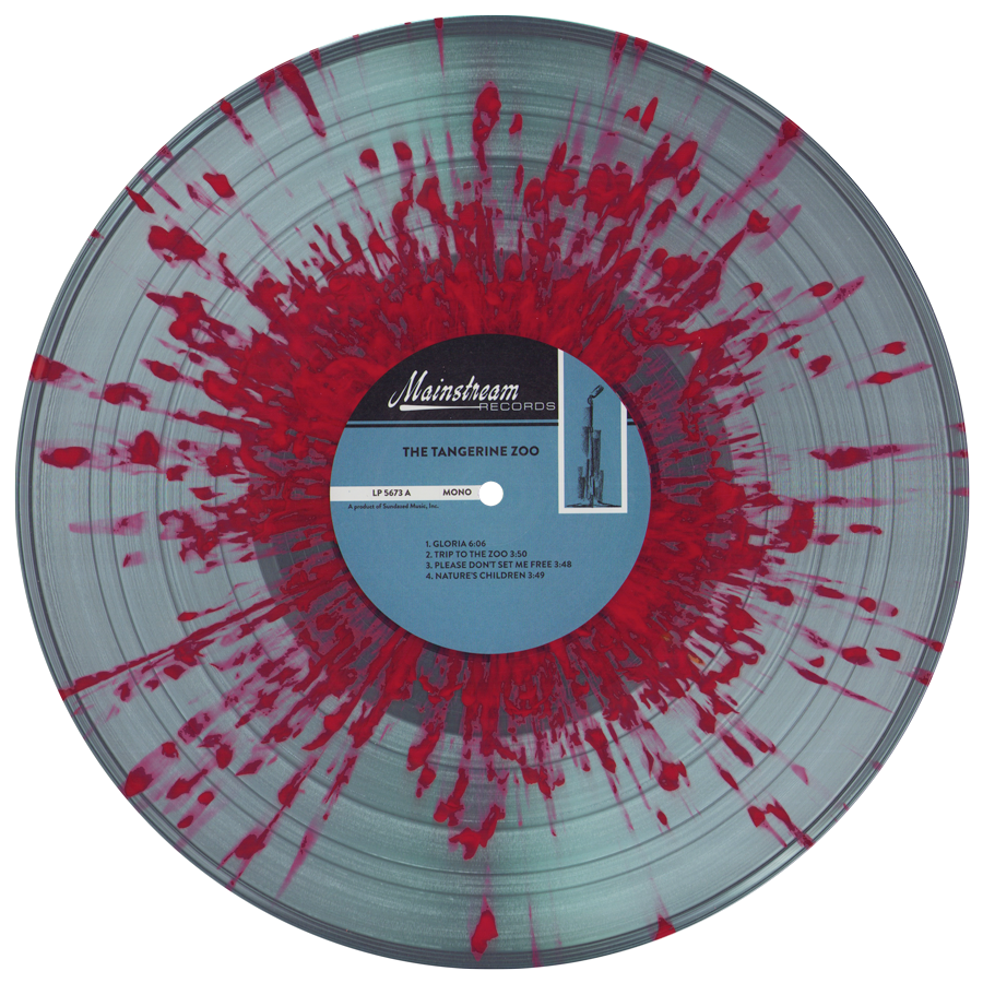 Tangerine Zoo, The - S/T - Coke Clear w/Red Splatter LP