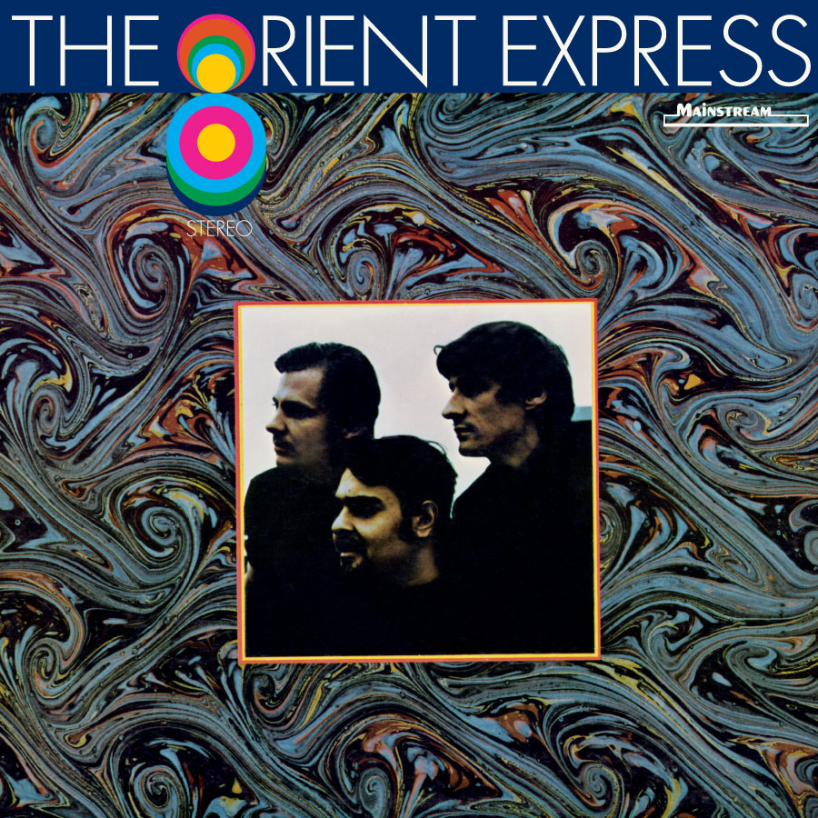 Orient Express, The - S/T - Blue w/Red Splatter LP #DLP-SUND