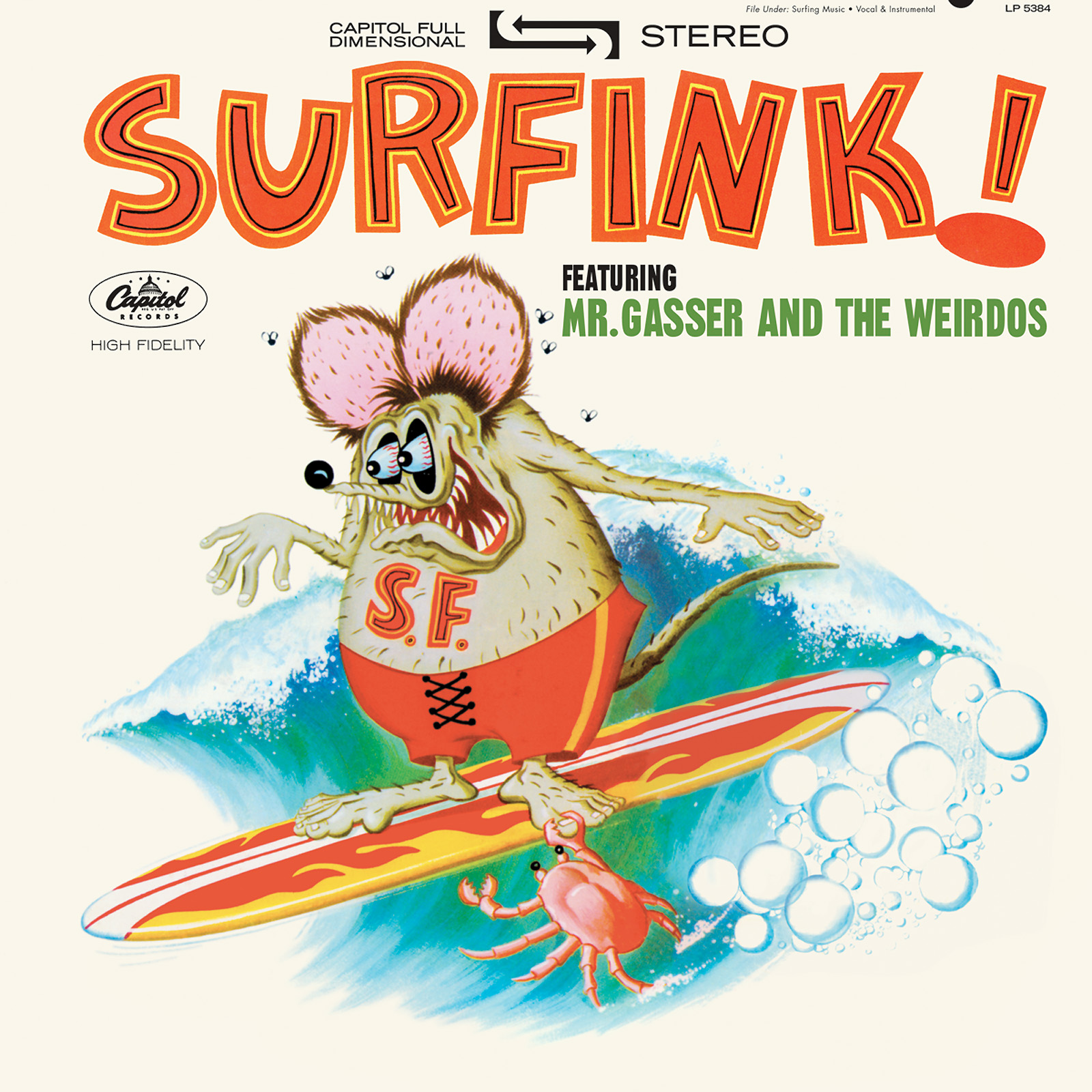 Mr. Gasser & the Weirdos - Surfink! CD -BLACK FRIDAY- Limited Edition