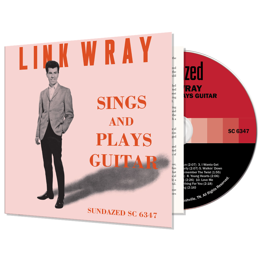Link Wray - Link Wray Sings And Plays Guitar - CD - CD-SUND-6347