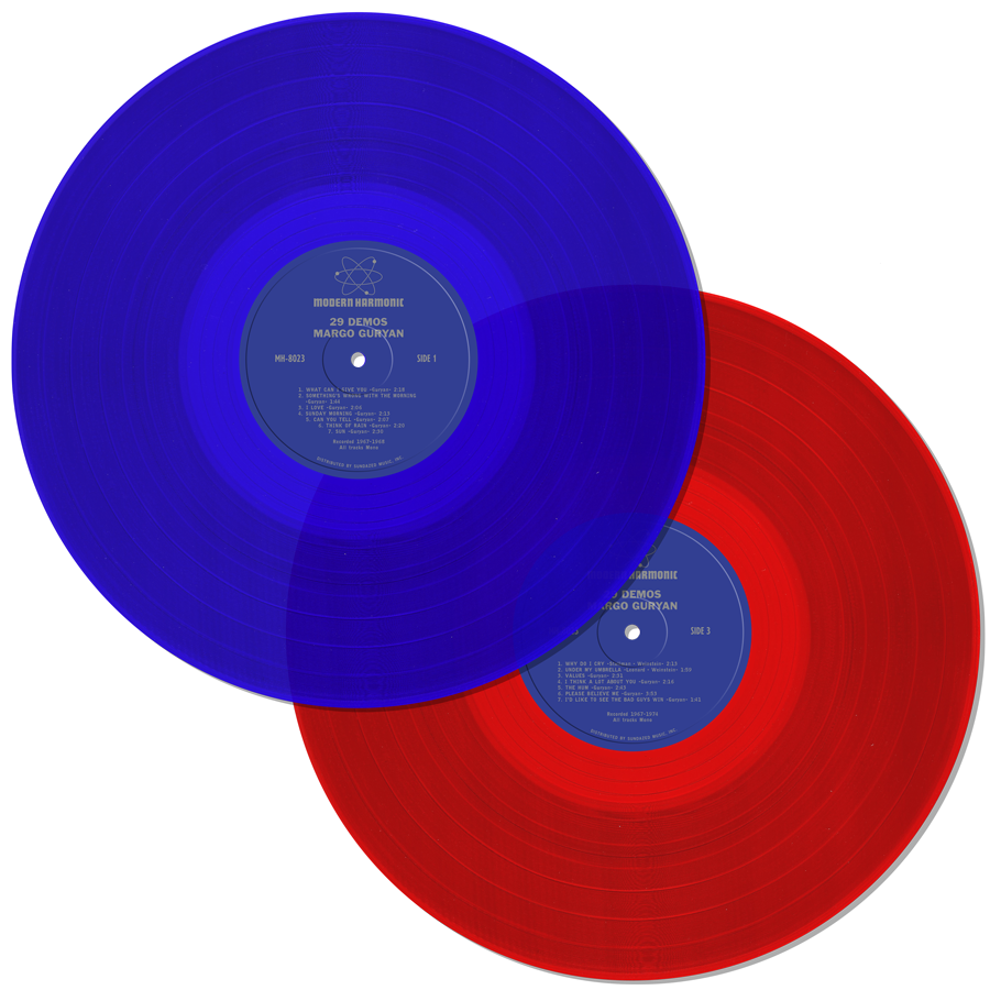 Guryan, Margo - 29 Demos - Colored Vinyl 2-LP