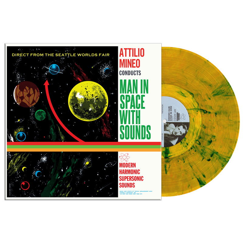 Mineo, Attilio - Man In Space With Sounds - LP 