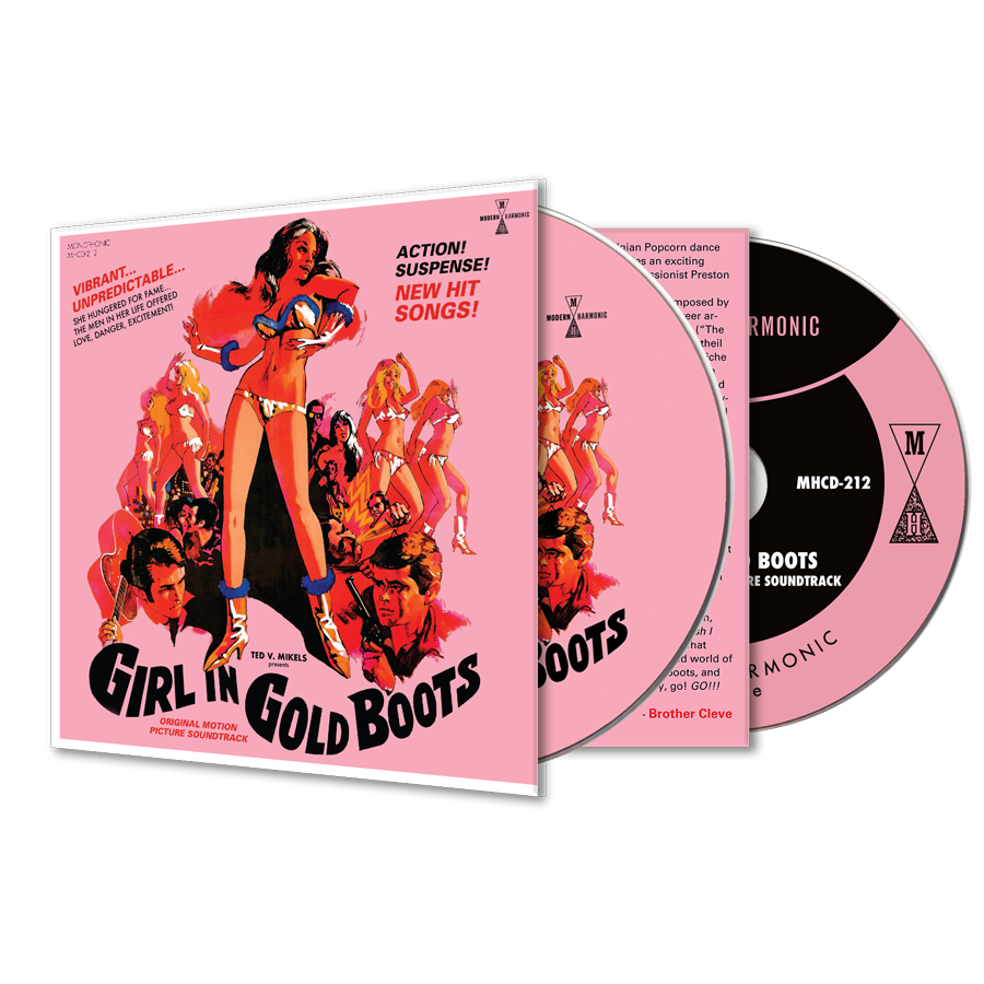 Girl In Gold Boots - Original Motion Picture Soundtrack - CD + DVD - CD-MH-212