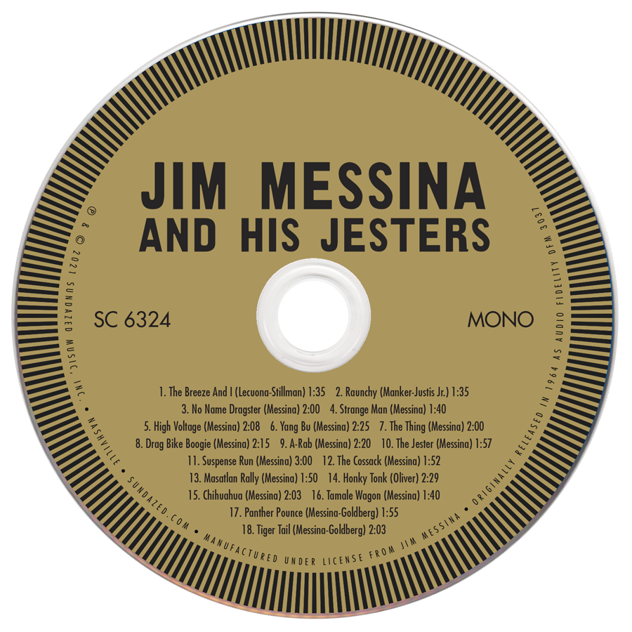 Jim Messina & His Jesters - The Dragsters - CD - CD-SUND-6324