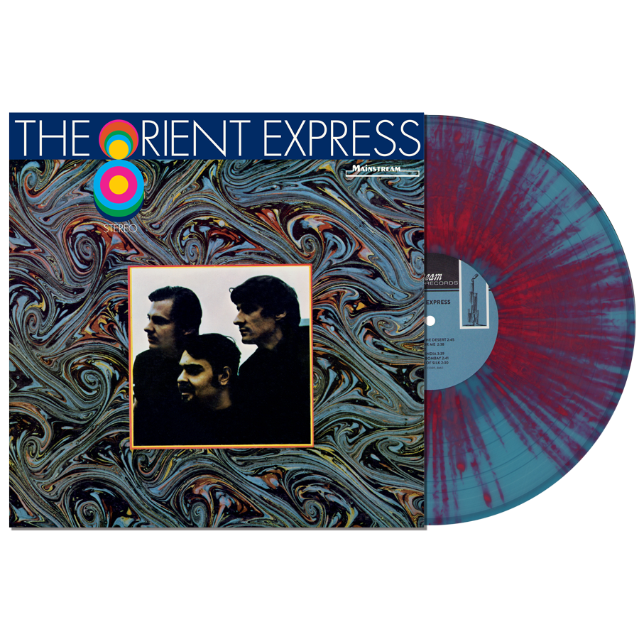 Orient Express, The - S/T - Blue w/Red Splatter LP