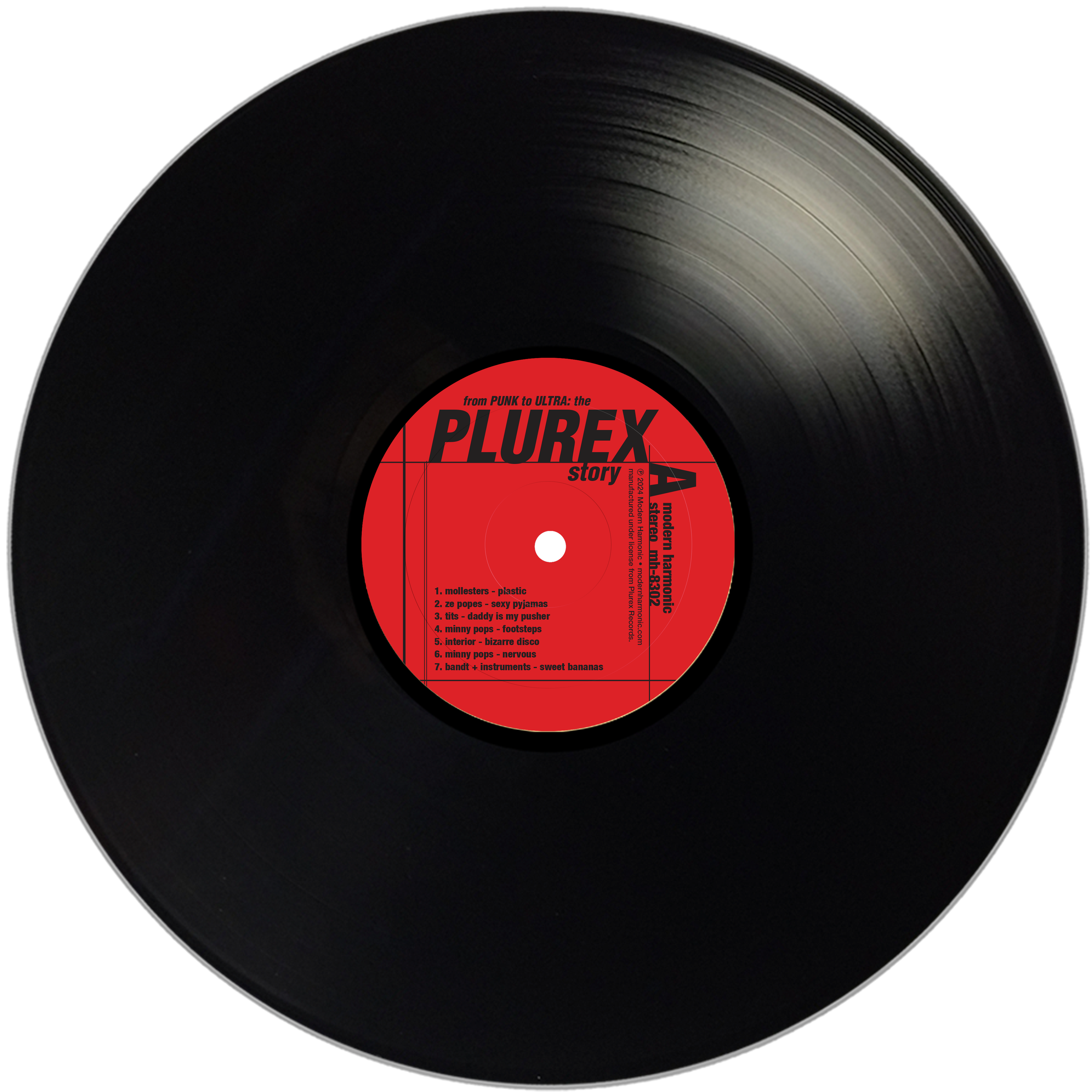 From Punk To Ultra: The Plurex Story - 2LP Gatefold Vinyl #LP-MH-8302