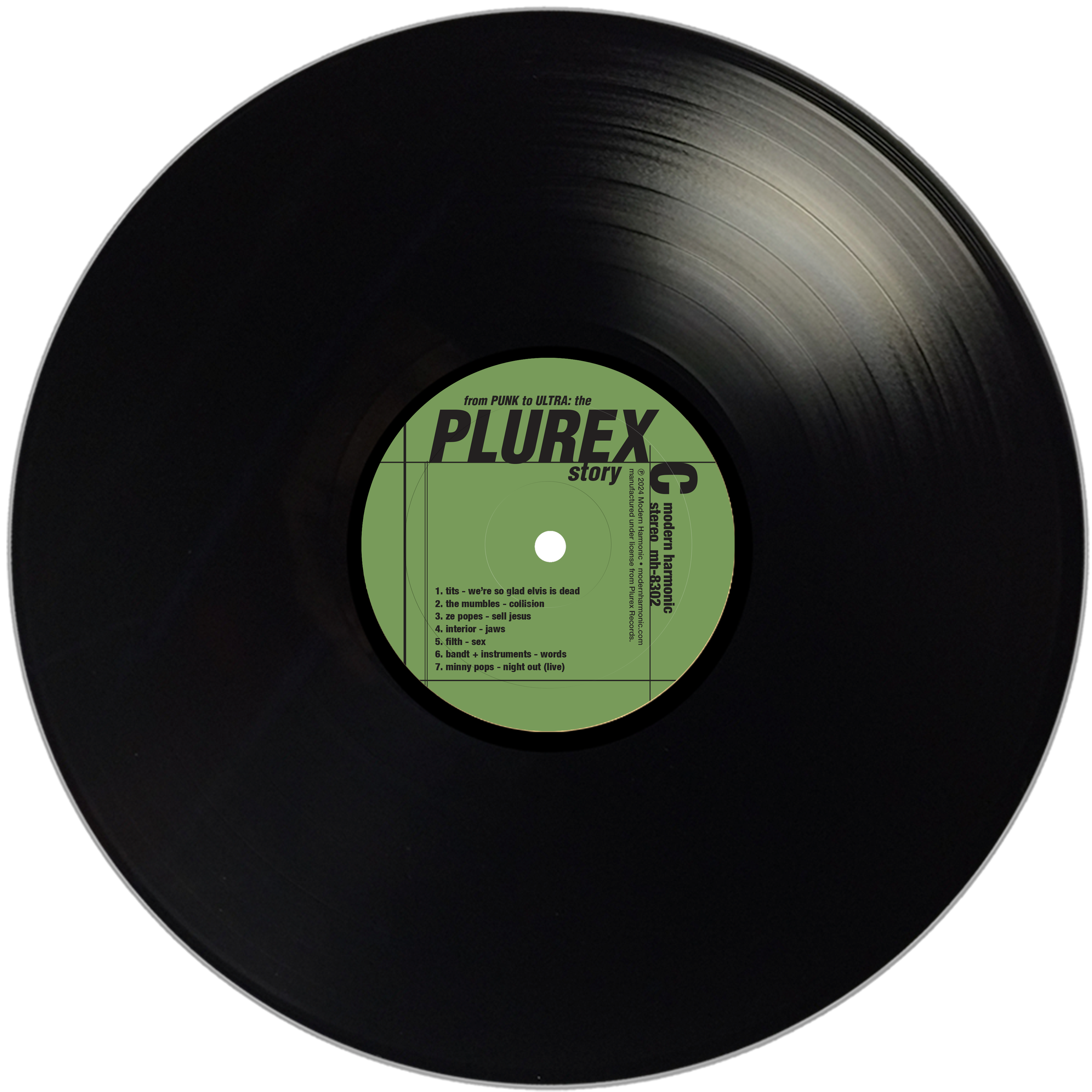 From Punk To Ultra: The Plurex Story - 2LP Gatefold Vinyl #LP-MH-8302