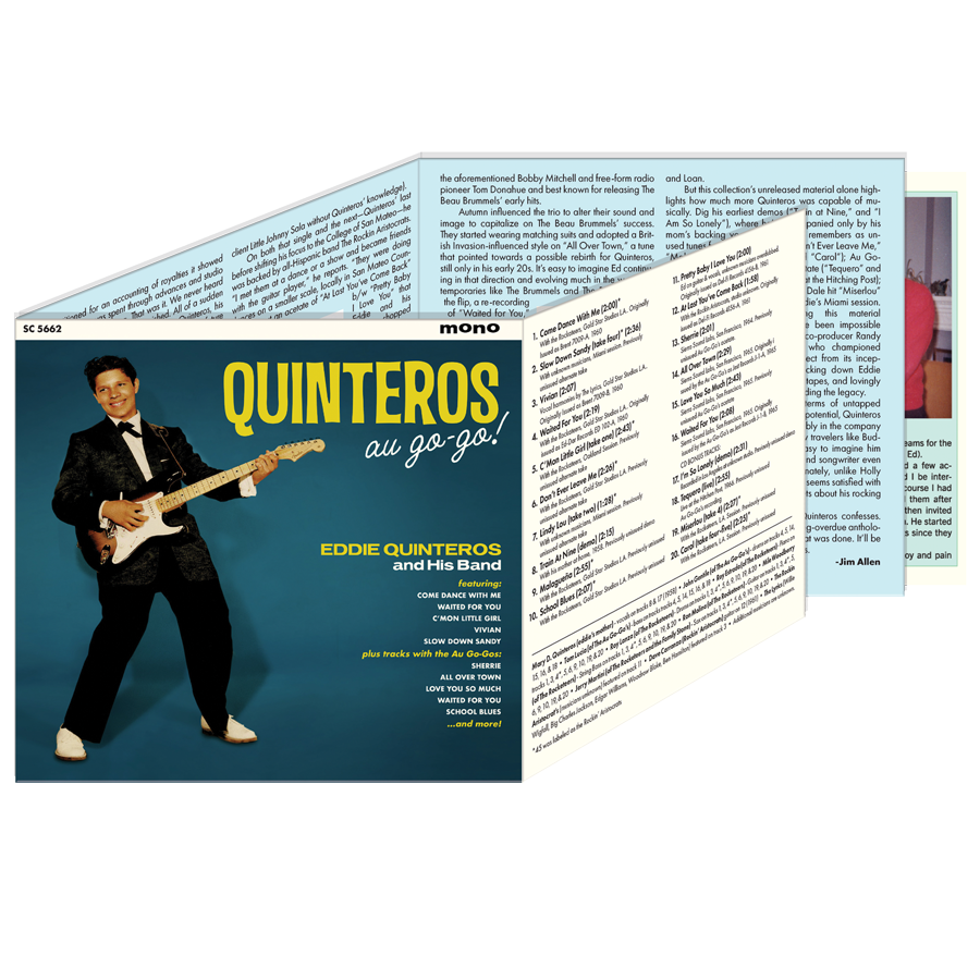 Quinteros, Eddie - Quinteros A Go-Go! - CD 