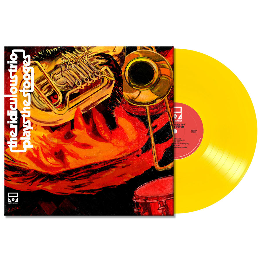 The Ridiculous Trio - Plays The Stooges - Opaque Yellow Vinyl