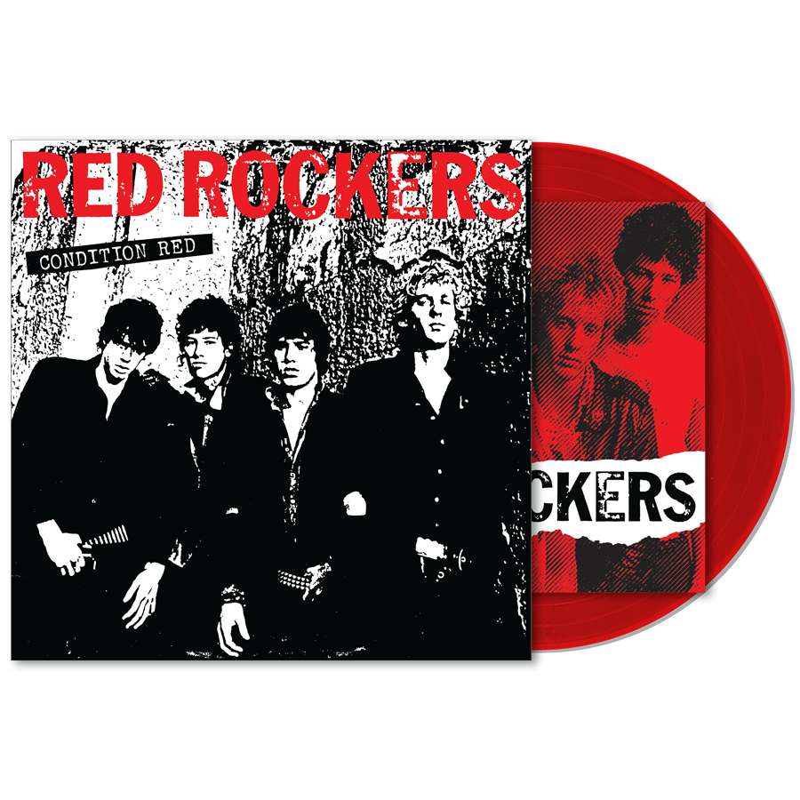 Red Rockers - Condition Red - Red Vinyl LP w/ Zine