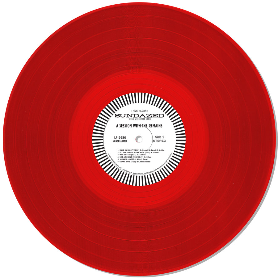 Remains, The - A Session With The Remains - on Red Vinyl