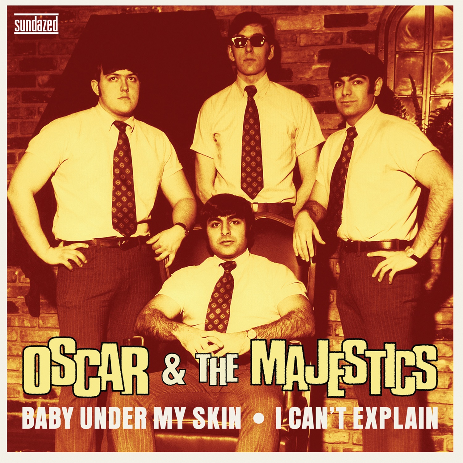 Oscar & the Majestics - Baby Under My Skin / I Cant Explain 7" Single Colored Vinyl