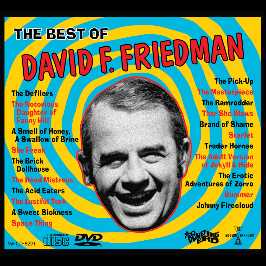 Something Weird - The Best of David F. Friedman CD + DVD