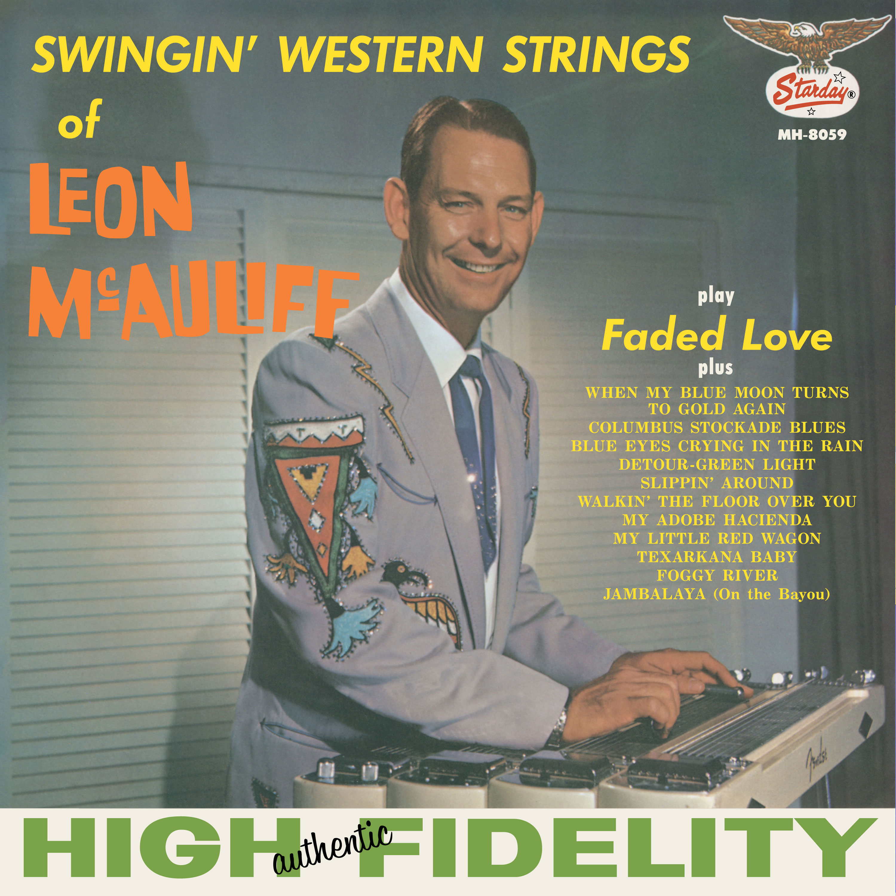 McAuliff, Leon - Swingin' Western Strings Of Leon McAuliff - LP
